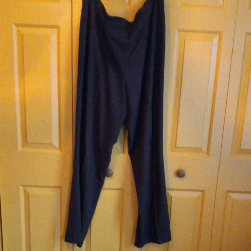 Avenue Dark Brown Tall Dress Pants.